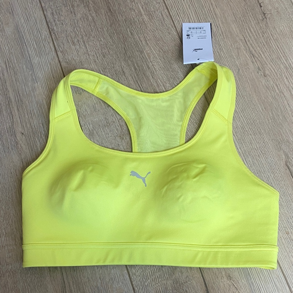 Puma 4KEEPS Run Bra Lemon Sherbert